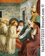Confirmation Art Print - Dream Of Innocent Iii And The Confirmation Of The Rule