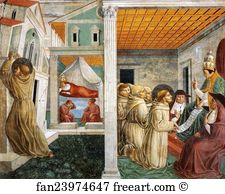 Confirmation Art Print - Dream Of Innocent Iii And The Confirmation Of The Rule