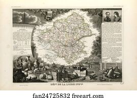 Inférieure Art Print - Dépt. De La Loire Inférieure (Région De L'ouest)