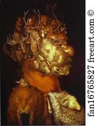 Giuseppe Arcimboldo Art Print - Earth