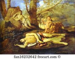 Narcissus Art Print - Echo And Narcissus