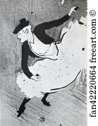 Dancer Danseuse Art Print - Edmee Lescot, En Danseuse Espagnole / Edmee Lescot As A Spanish Dancer