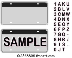 Free art print of MDesign Car License Plate. The word Design on a gray ...