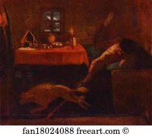 1850 Oil On Canvas The Tretyakov Gallery Art Print - Encore, Encore!
