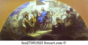 Entrance Art Print - Entrance Of Christ Into Jerusalem