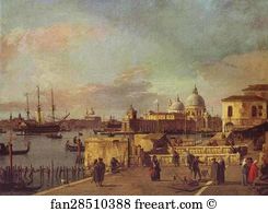 1735 40 Art Print - Entrance Of The Grand Canal: From The West End Of The Molo