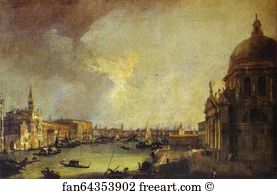 Grand Canal Looking East Art Print - Entrance To The Grand Canal: Looking East