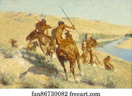 Gun Art Print - Episode Of The Buffalo Gun