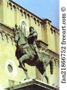 Equestrian Monument Of Colleoni Art Print - Equestrian Monument Of Colleoni