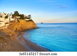 Free Art Print Of Paradis Or Paraiso Beach Playa In Vila Joiosa