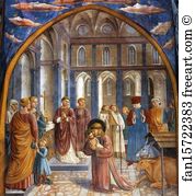 304 Art Print - Establishment Of The Manger At Greccio