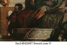 Esther Art Print - Esther Before Ahasuerus. Detail