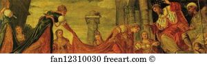 203 Art Print - Esther Before Ahasuerus
