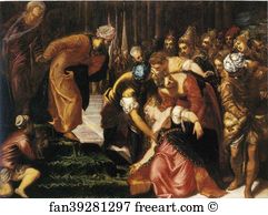 275 Art Print - Esther Before Ahasuerus