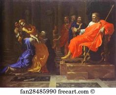 Assuerus Art Print - Esther Before Assuerus