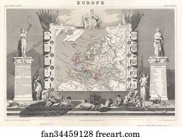 Europe Art Print - Europe