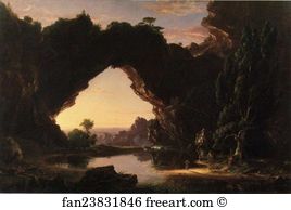 32 Art Print - Evening In Arcady