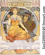 St Louis Art Print - Exposition Universelle & Internationale De St. Louis
