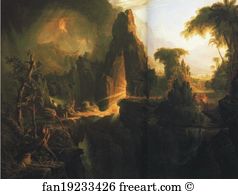 99 X 137 Cm The Museum Of Fine Arts Art Print - Expulsion From The Garden Of Eden