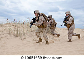 Military Art Print - Military Operation