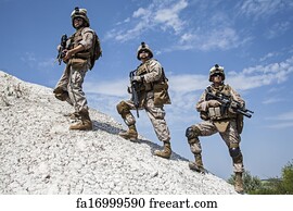 Military Art Print - Military Operation