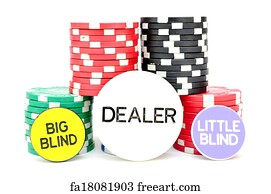 Poker Art Print - Chips For Poker