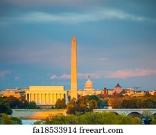  Art Print - Washington Dc