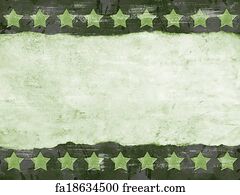 Military Art Print - Military Grunge Background