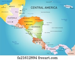 Central America Maps