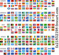 Free Art Print Of Vector World Country Flags Set All Vector World