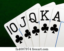 Poker Art Print - Poker