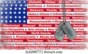 Military Art Print - Military Thanks