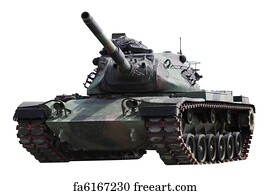 Military Art Print - Military Tank