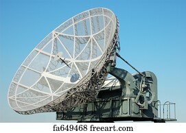 Military Art Print - Military Satellite D