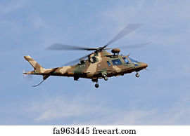 Military Art Print - Military Helicopter