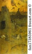Oil On Panel Museum Boymans Van Beuningen Art Print - Fall Of The Rebel Angels