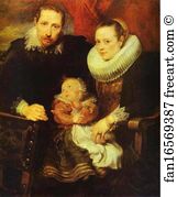 Family Portrait Art Print - Family Portrait