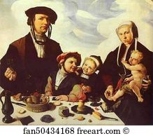 Family Portrait Art Print - Family Portrait