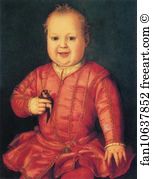 Portrait of Giovanni de'Medici as a Child Holding a Goldfinch