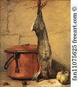 Rabbit with Copper Cauldron and Quince