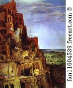 The Tower of Babel. Detail