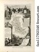 Dépt. de la Loire (région de l'est)