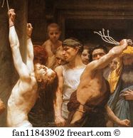 The Flagellation of Christ. Detail