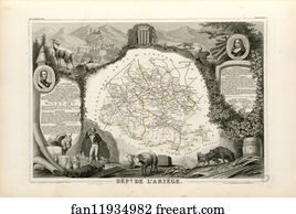 Dépt. de l'Ariège (région du sud)