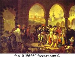 Bonaparte Visiting the Plague-Striken at Jaffa on 11 March 1799