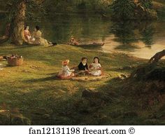 The Pic-Nic. Detail