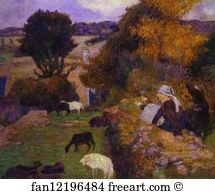 Breton Shepherdess