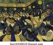 The Dance Hall in Arles
