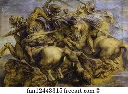 Copy of the Battle of Anghiari by Leonardo da Vinci