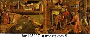 Miracles of St. Vincent Ferrar: He Rescues a Drowned Woman and Raises the Buried to Life